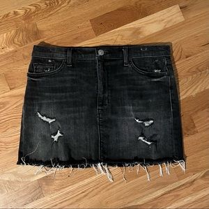 HUDSON Denim Mini Skirt